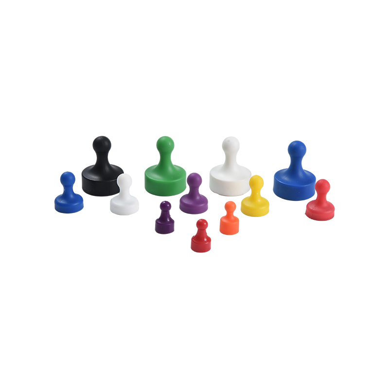 Plast push pin magneter